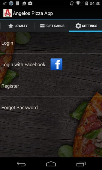 Image 3 for Angelos Pizza App