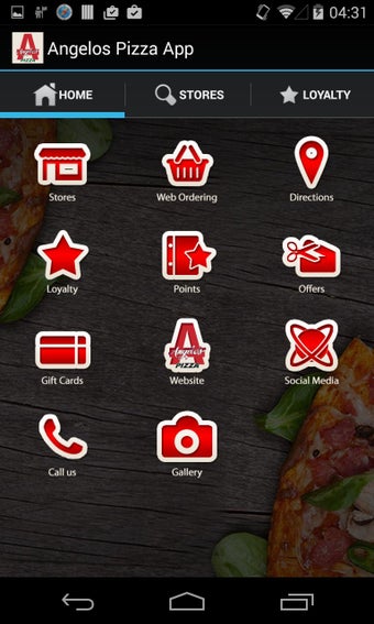 Image 2 for Angelos Pizza App