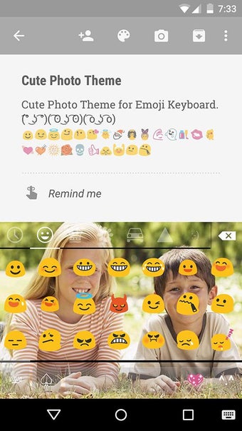 Image 1 for Cute Photo Emoji Keyboard