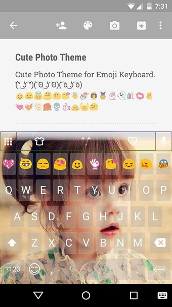 Image 0 for Cute Photo Emoji Keyboard