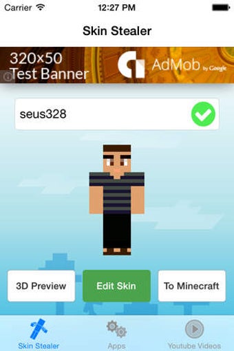 Imagen 0 para Skin Stealer for Minecraf…