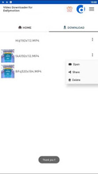 Imagen 1 para Video Downloader for Dail…