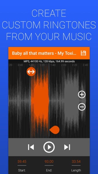 Imagen 1 para Ringtone Maker and MP3 Ed…