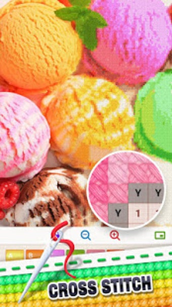 Imagen 1 para Cross Stitch - Draw Sandb…