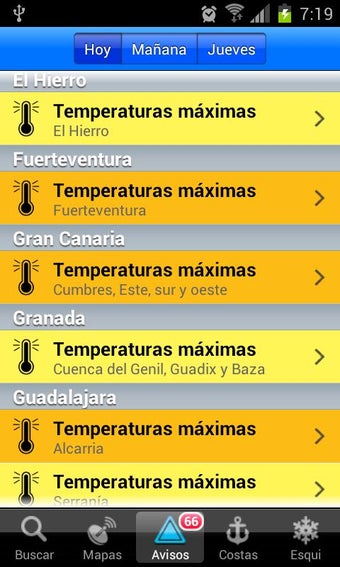 Imagen 0 para Weather by eltiempo.es