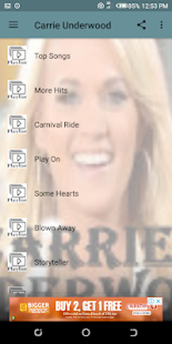 Imagen 2 para Carrie Underwood Songs