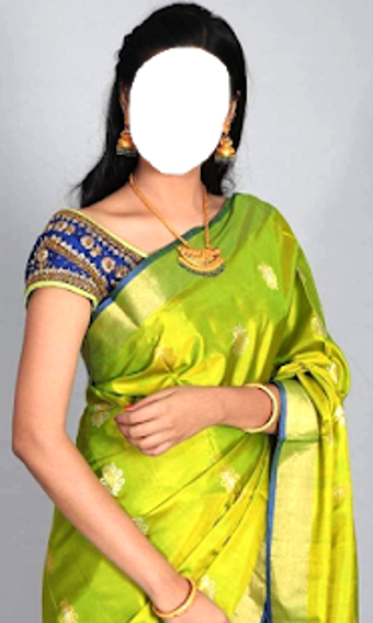 Image 1 for Pattu Saree Photo Montage