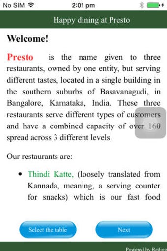 Image 0 for Presto Waiter