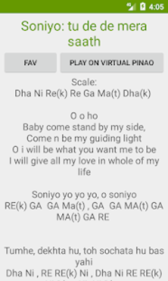 Imagen 1 para Sargam Piano Notes