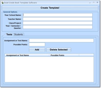 Imagen 0 para Excel Grade Book Template…