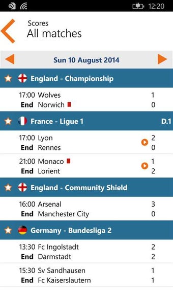 Image 1 for Live Scores - SportyTrade…