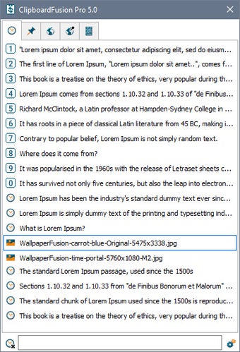 Imagen 1 para ClipboardFusion