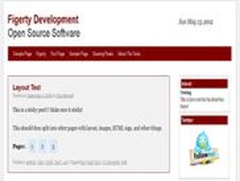 Image 0 for Figerty Theme