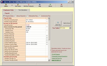 Imagen 0 para WinTax Calculator