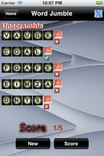 Image 0 for Word Jumble Advanced