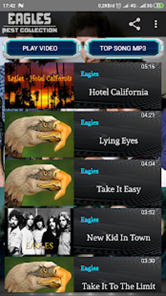 Image 0 for Eagles ~ The Best Music V…