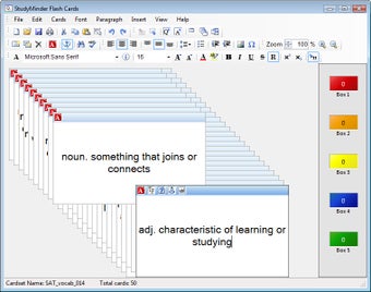 Image 2 for StudyMinder Flash Cards