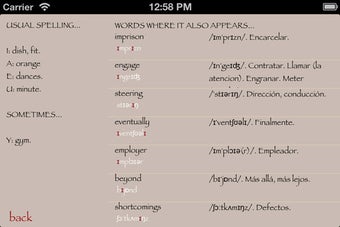 Imagen 2 para English Phonemes - iPhone…