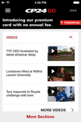 Image 0 for CP24 GO - Toronto's Break…