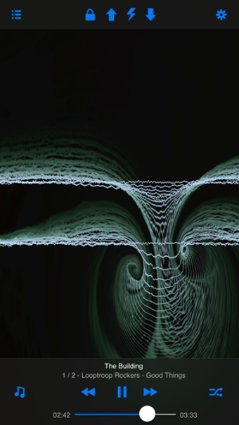 Image 0 for projectM Music Visualizer…