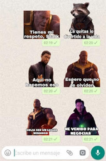 Image 0 for Stickers de Avengers en e…