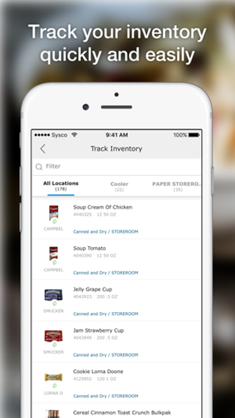 Image 2 for Sysco Mobile Inventory