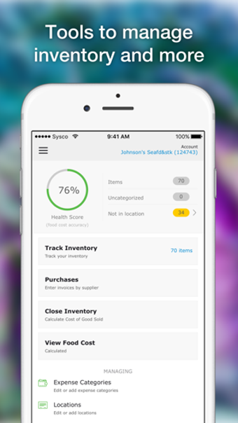 Image 1 for Sysco Mobile Inventory