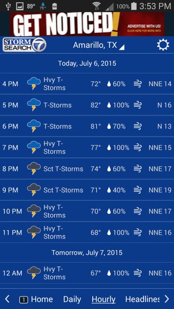 Image 3 for KVII ABC 7 Storm Search