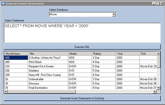 Imagen 0 para SQL Server Generate Inser…