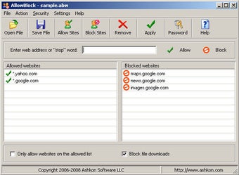 Image 0 for AllowBlock