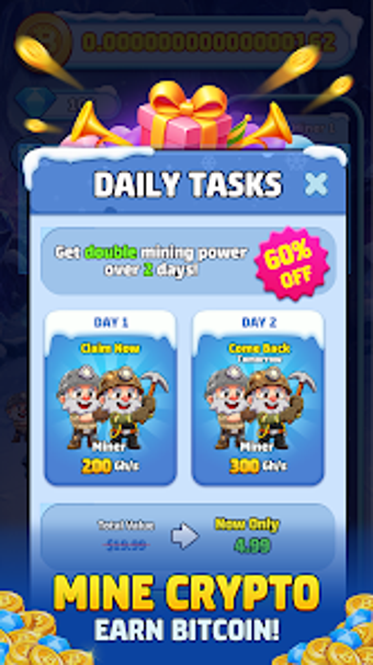 Image 0 for BTC Idle Tycoon: Relax an…