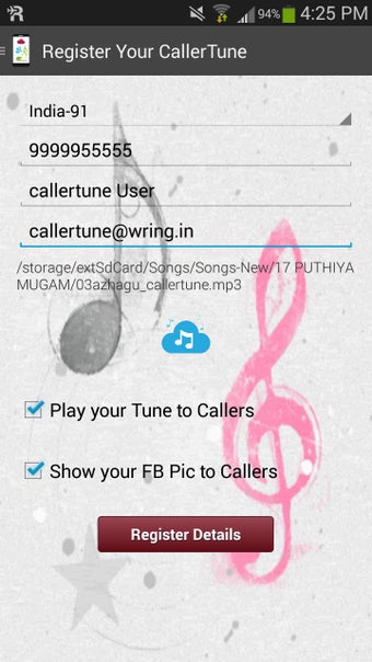 Image 1 for Wring Free Caller Tunes