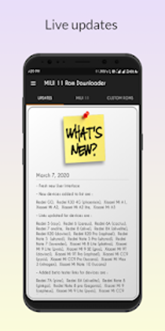Image 0 for MIUI 12 Rom Downloader (E…