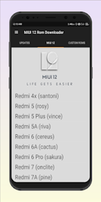 Image 2 for MIUI 12 Rom Downloader (E…