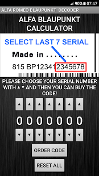 Image 3 for Blaupunkt Alfa Radio Code…