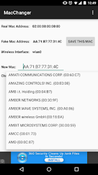 Image 0 for Wifi Mac Changer