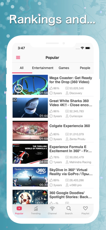 Image 0 for VR Tube: 360 & 3D Video