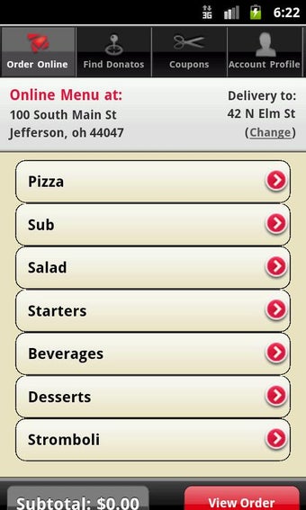 Imagen 1 para Donatos Pizza