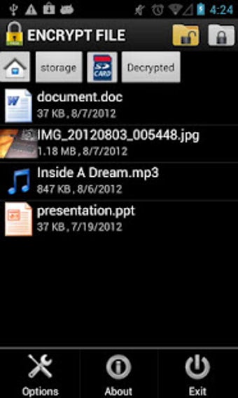 Imagen 3 para Encrypt File Free