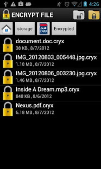 Imagen 2 para Encrypt File Free