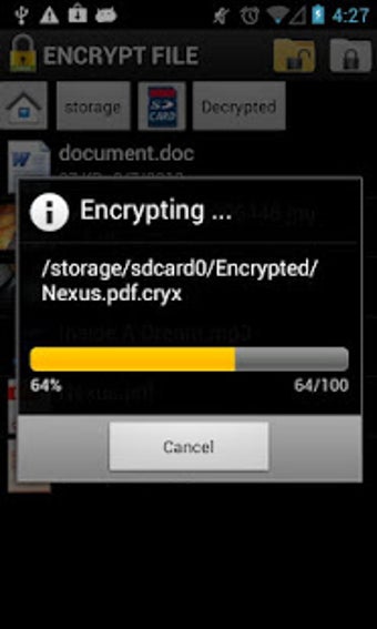 Imagen 1 para Encrypt File Free