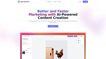 Image 0 for Sage Marketer