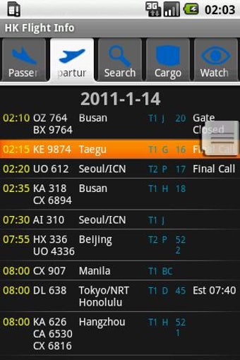 Image 3 for Hong Kong Flight Info