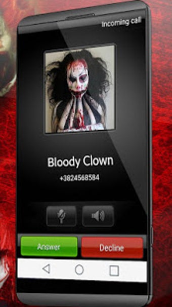 Image 1 for Spooky Clown Fake Call An…