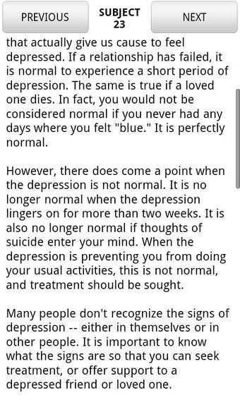Imagen 2 para Anxiety & Depression Symp…
