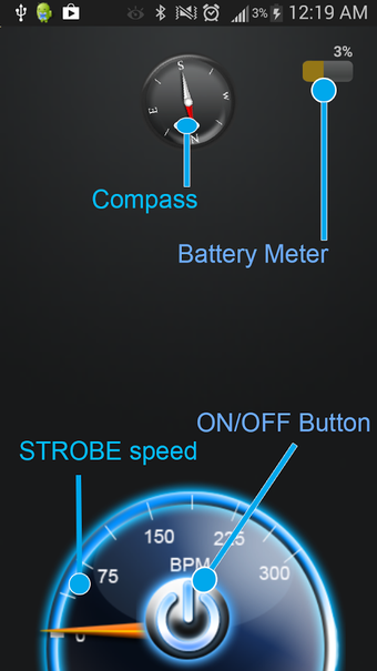 Imagen 3 para Flashlight for LG phones