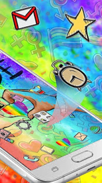 Imagen 2 para LGBT Pride Launcher Theme