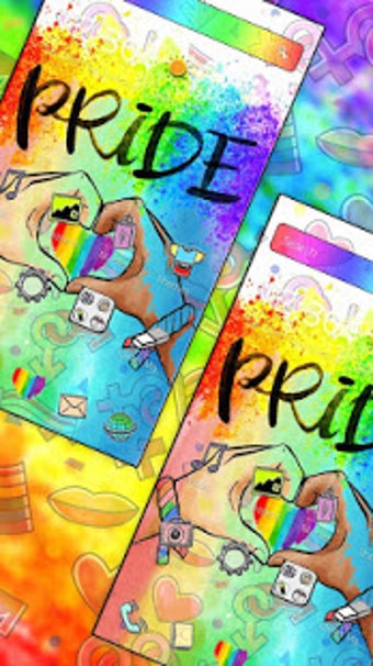 Imagen 1 para LGBT Pride Launcher Theme