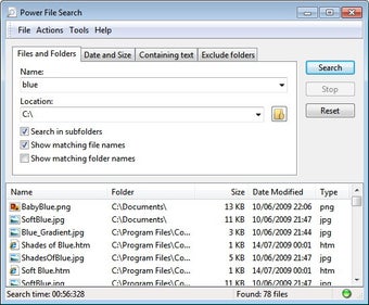 Image 0 for Power File Search