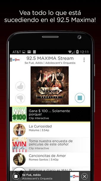 Imagen 0 para 92.5 MAXIMA